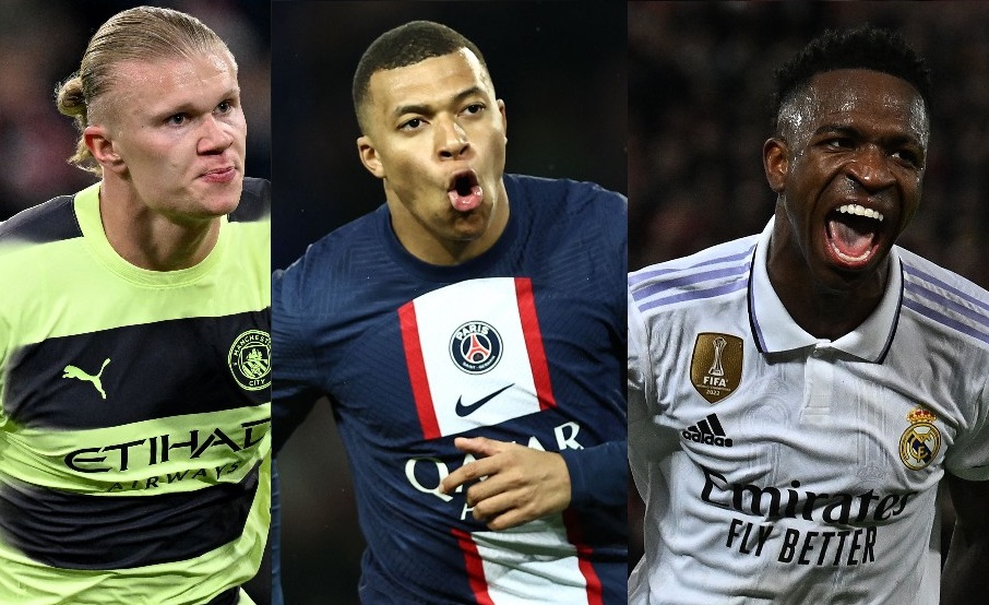 Mbappé Haaland y Vinícius los tres jugadores más valiosos del mundo