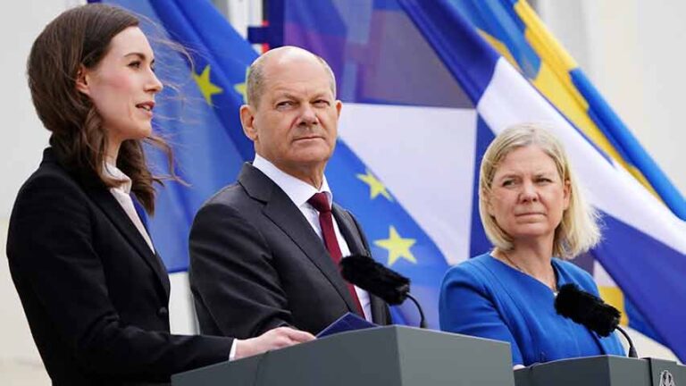 Suecia y Finlandia advierten que decisión sobre OTAN todavía no está tomada