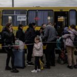 Evacuados  de Azovstal