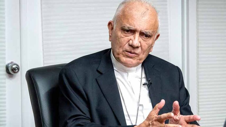 Cardenal Porras no ve «clara» la política de EEUU hacia Venezuela