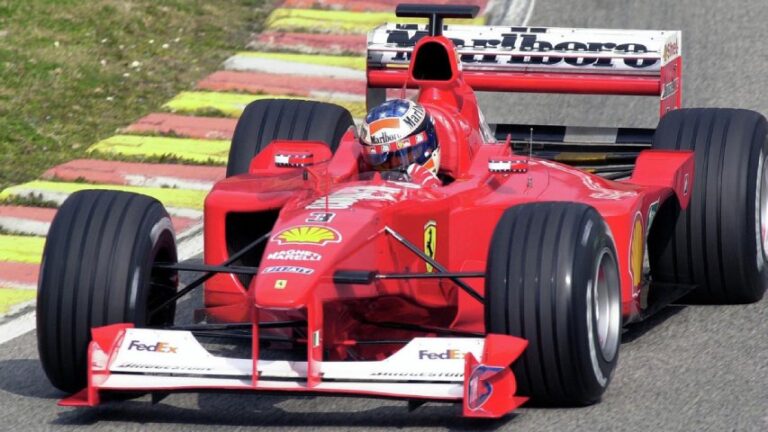 Subastarán icónico Ferrari de Schumacher en Hong Kong