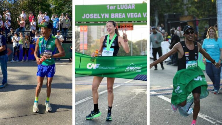 Brasileño Justino Da Silva rompe récord y gana el Maratón CAF