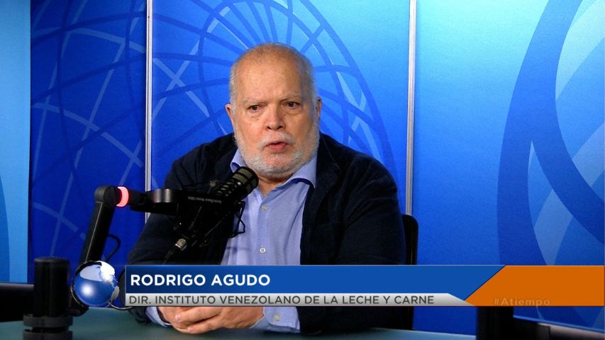 El director del Instituto Venezolano de la Leche y la Carne, Rodrigo Agudo