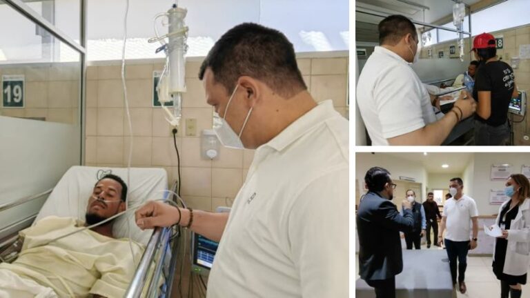 Embajada venezolana verifica condiciones de connacionales heridos en el incendio de México