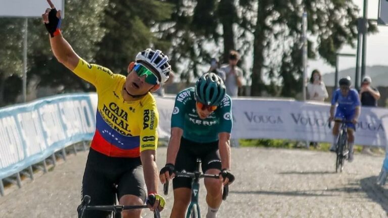 Criollo Orluis Aular se alza como favorito en la Vuelta al Alentejo luso