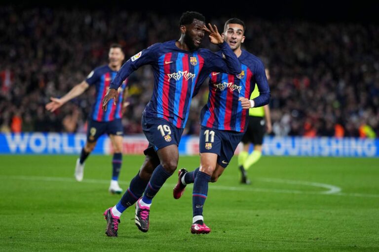 Kessié sentenció el Clásico y LaLiga en favor del Barcelona