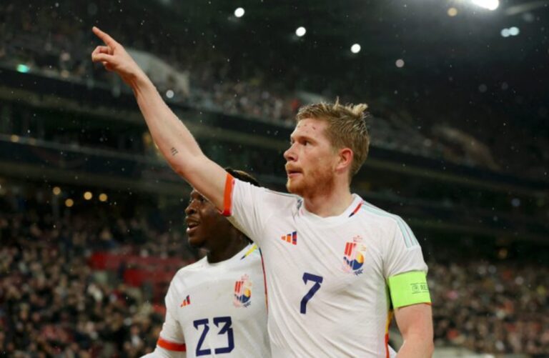 De Bruyne lideró la gran victoria de Bélgica contra Alemania