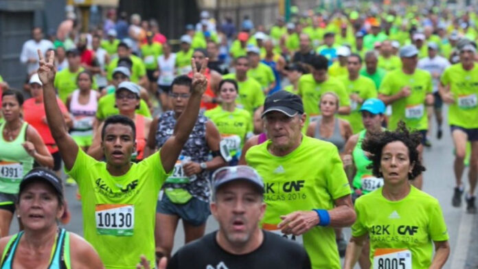 Maratón CAF en Caracas