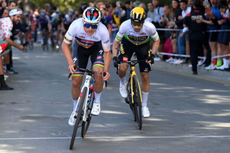 Roglic consiguió la Volta a Catalunya pese al triunfo de Evenepoel 