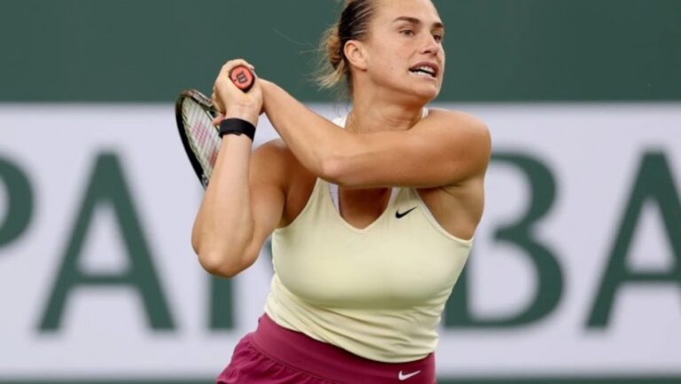 Tenista bielorrusa Aryna Sabalenka