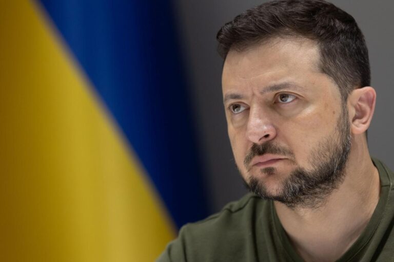 Zelenski visita la frontera con Bielorrusia y Polonia