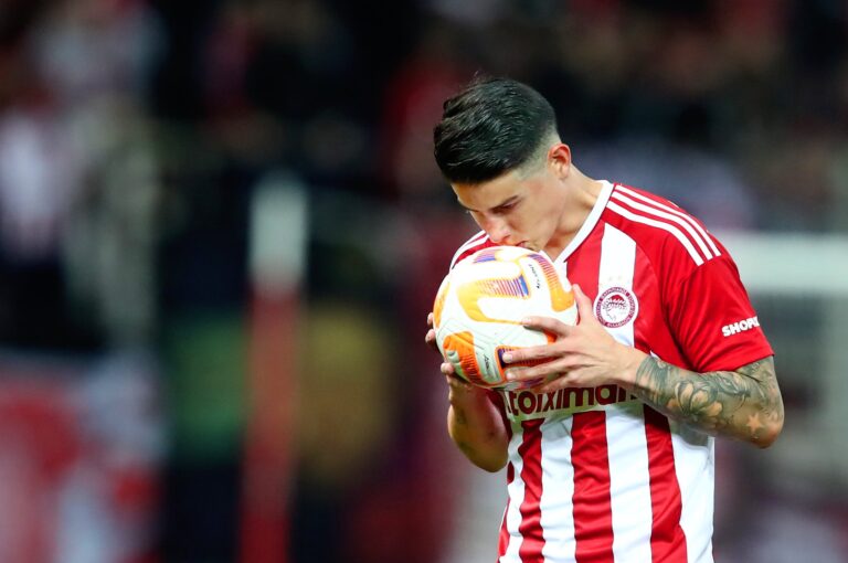James Rodríguez y el Olympiacos separan sus caminos