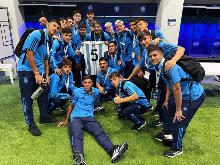 Argentina sub-17 clasificó al hexagonal final tras golear a Perú