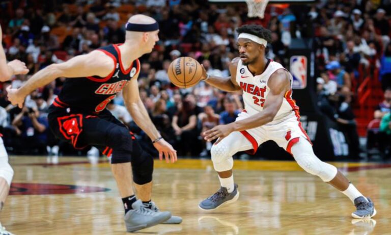 Miami sobrevivió las embestidas de los Bulls y continúan con vida