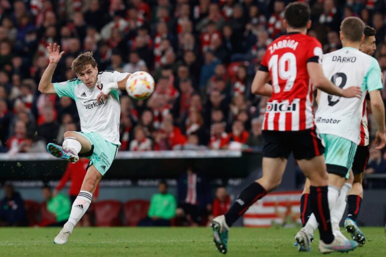 Pablo Ibáñez le entregó al Osasuna el boleto a la final de Copa