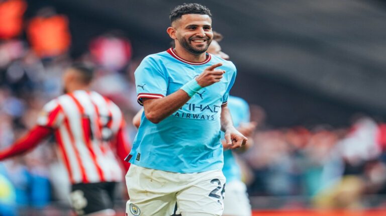 Mahrez le enseñó al City el camino hacia la final de la FA Cup