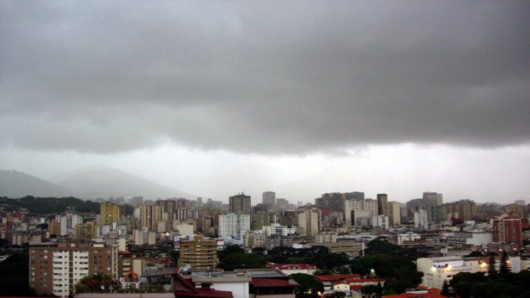 Inameh estima precipitaciones en algunas regiones del país