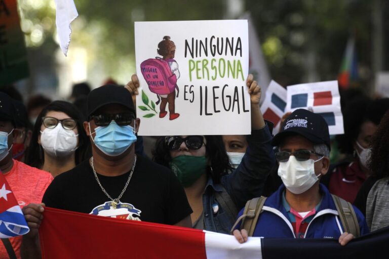 Chile extendió la prisión preventiva para migrantes detenidos sin documentos