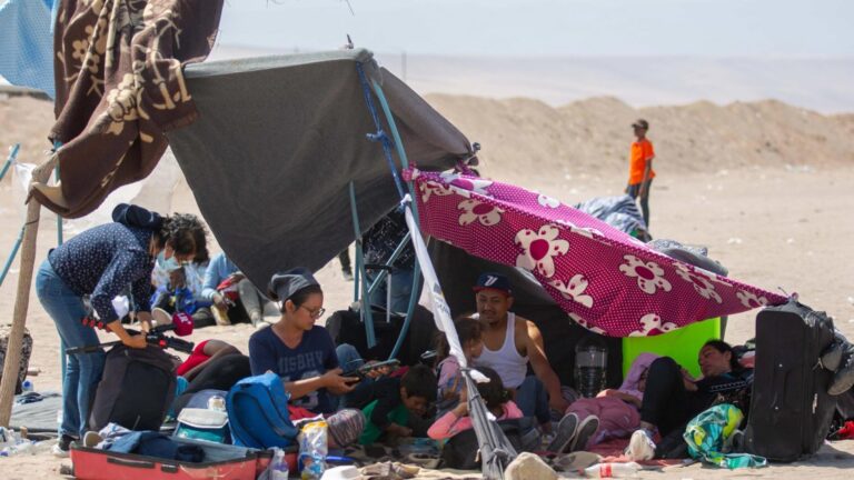 crisis migratoria en frontera con Chile