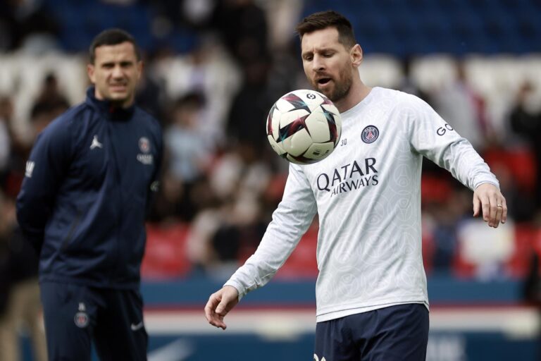 Messi regresó a los entrenamientos del PSG