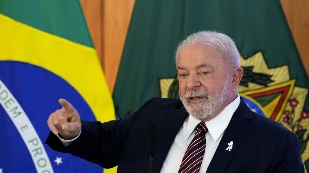 presidente brasileño, Luiz Inácio Lula da Silva,