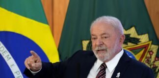 presidente brasileño, Luiz Inácio Lula da Silva,
