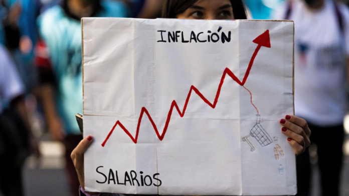 Inflación llegó en Argentina