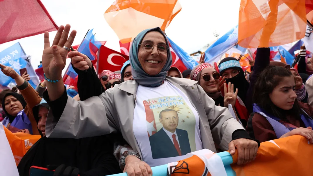 votación en las elecciones en Turquía