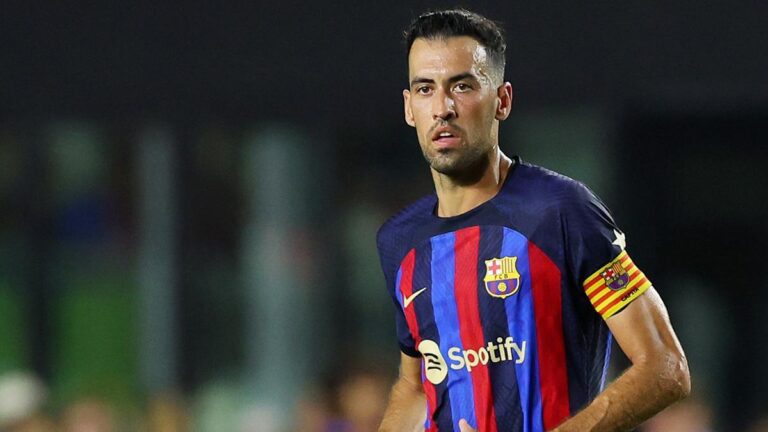 Busquets dejará el FC Barcelona a final de temporada