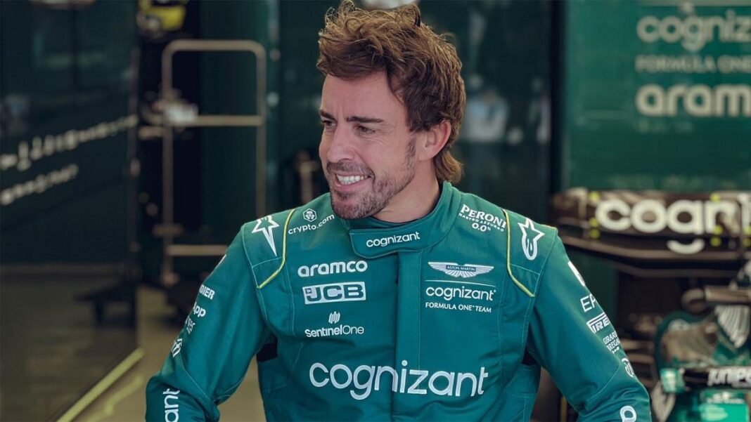Fernando Alonso viene a ganar el Gran Premio