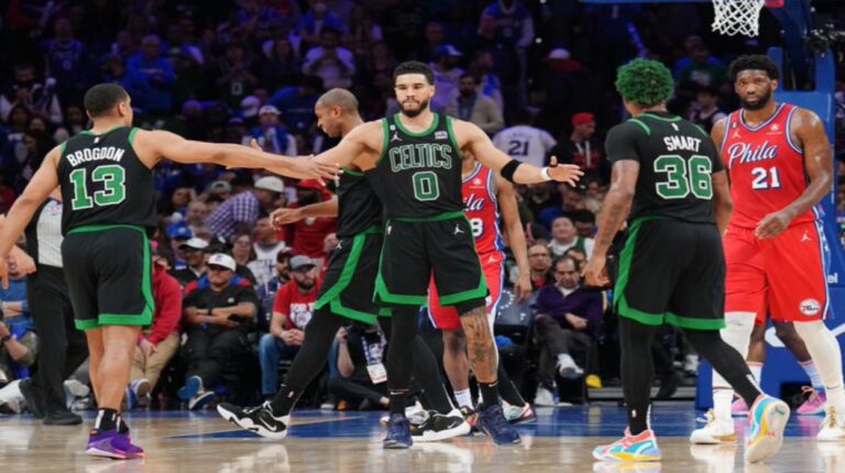 Los Celtics le amargaron la noche de MVP a Embiid