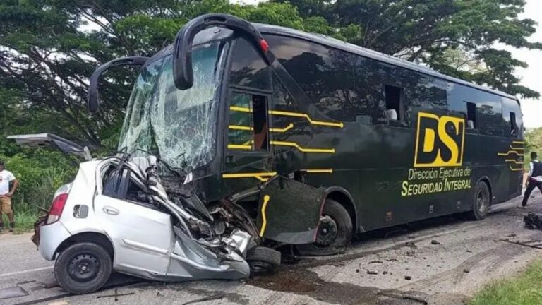 Accidente de transito en Falcón