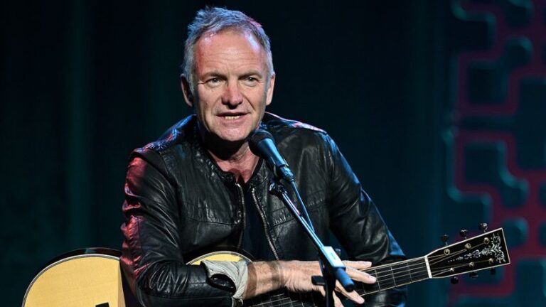 Sting alerta de una «batalla» para defender a los músicos frente a la IA