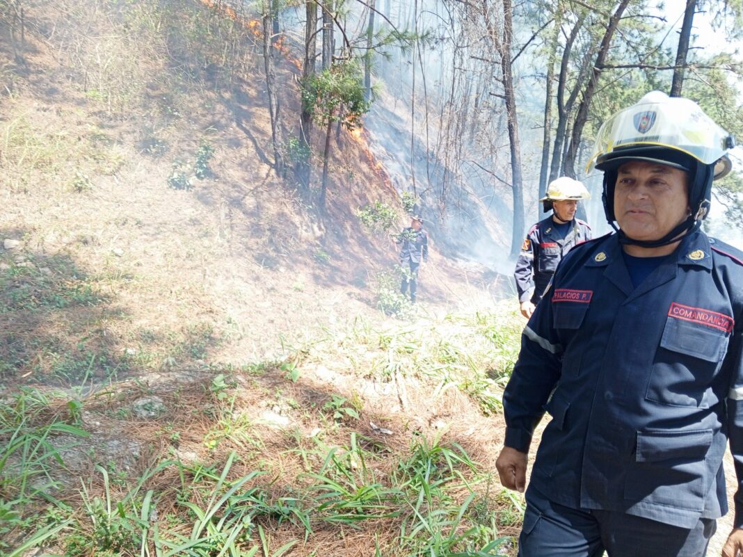 Incendio en Caracas