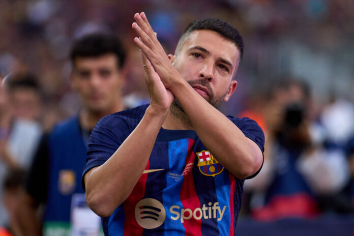 Jordi Alba: "Después de mucho meditar, creo que lo mejor es dar un paso al lado"