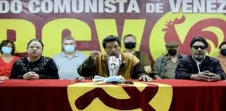 presidente del Partido Comunista de Venezuela (PCV), Perfecto Abreu