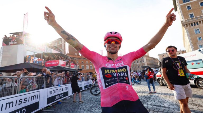 Primoz Roglic se proclamó como el emperador del Giro en Roma