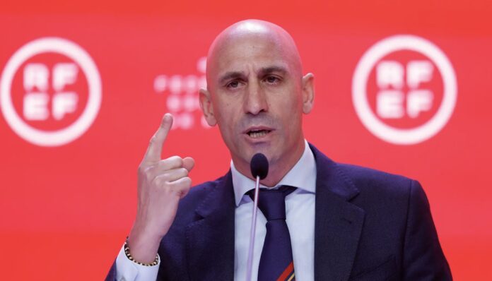 Rubiales declarò sobre la situación de Vinícius Jr.