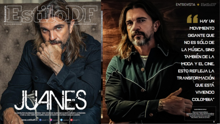 Juanes habla sobre su nuevo álbum en la revista Estilo DF