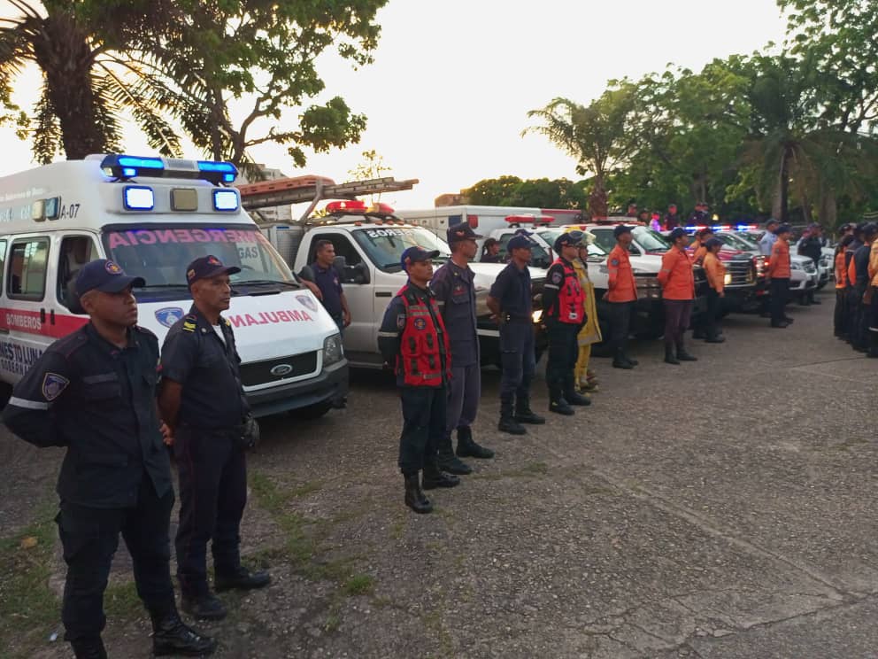 Funcionarios de prevención y seguridad están desplegados en el estado Monagas