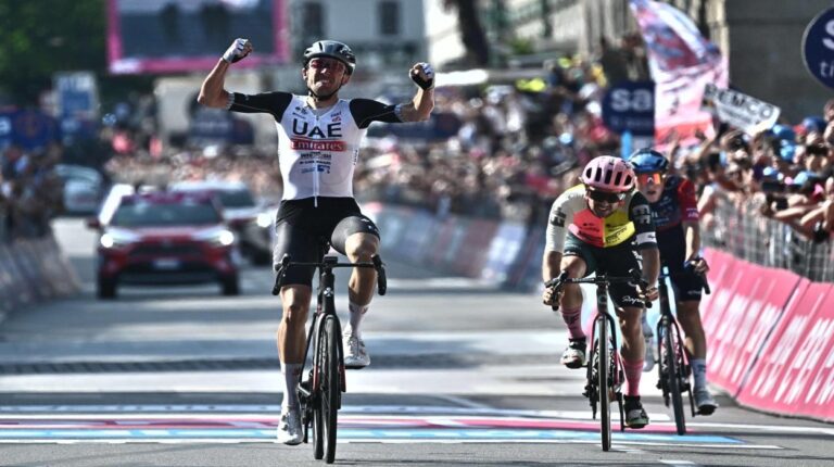 Brandon Mcnulty fue el más veloz del sprint de Bérgamo