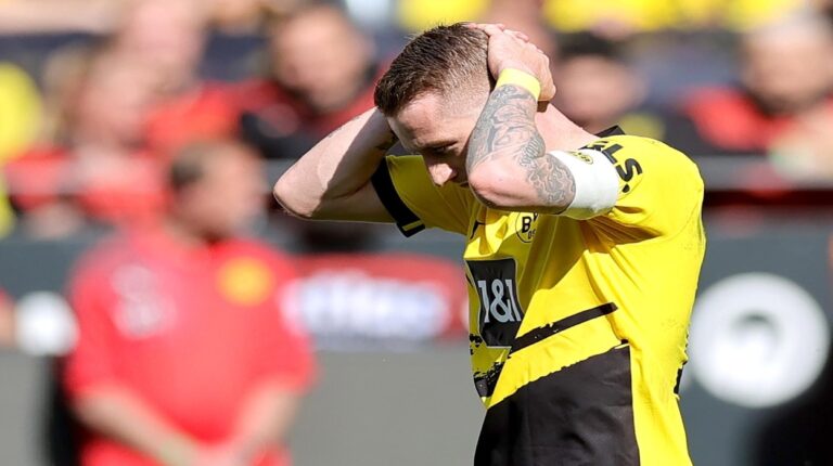 El Dortmund dejó escapar la posibilidad del campeonato