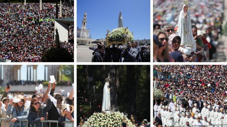 #EnFotos Católicos llenan Fátima en peregrinación marcada por JMJ