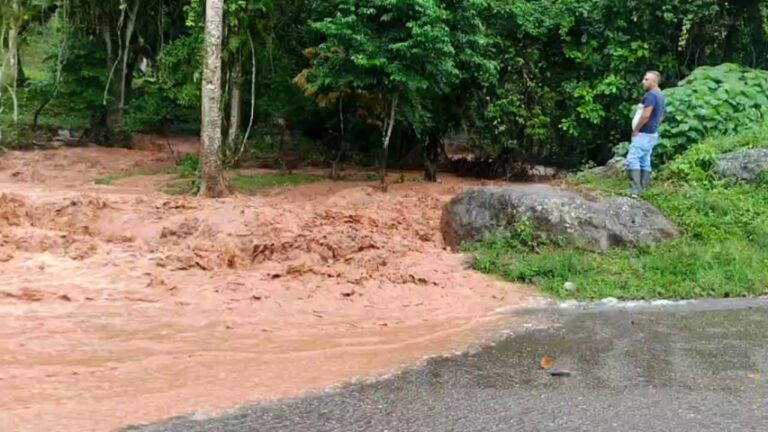 Las lluvias afectan varias vías en Táchira