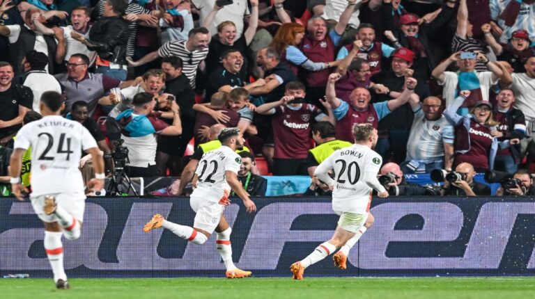 El West Ham se quedó con la Conference League
