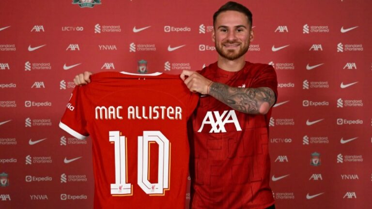 Alexis Mac Allister ficha por el Liverpool