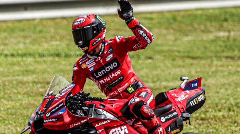 «Pecco» Bagnaia lideró la supremacía de Ducati en Mugello