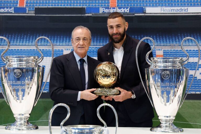 Benzema se despidió del Real Madrid