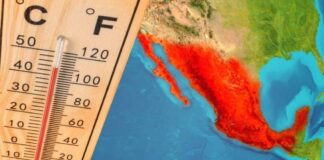 calor sureste México
