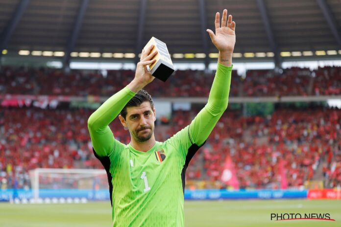 Courtois afirmó sentirse decepcionado con seleccionador de Bélgica